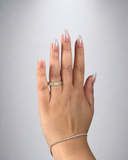 Pink Ombre Chrome Ballerina